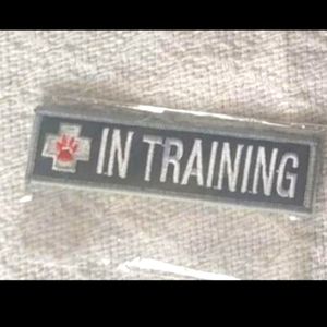 Velcro patch for pets.